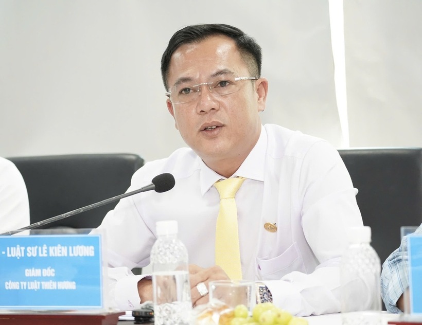 Luật sư Lê Kiên Lương. Ảnh: Người lao động