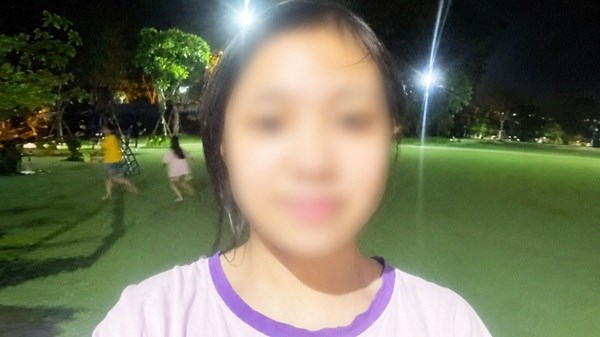 Nữ sinh lớp 7 ở Hà Nội mất liên lạc. (Ảnh: Lao động)