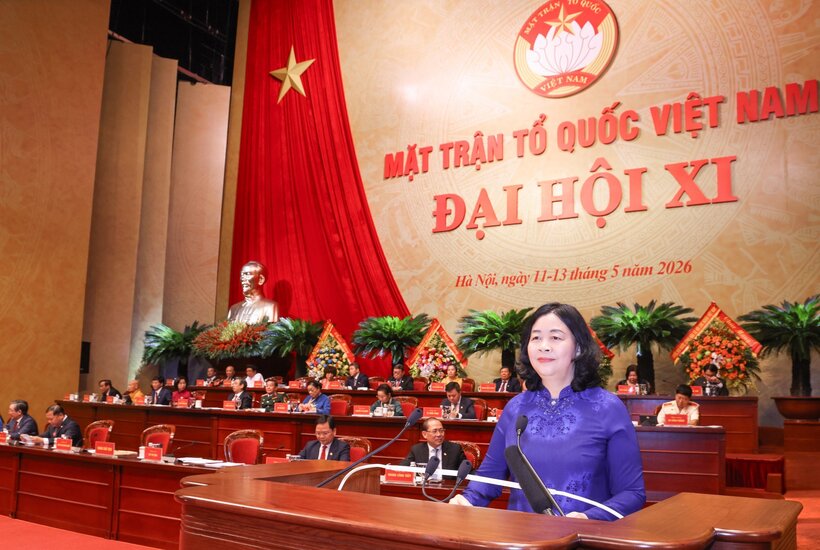 Bà Bùi Thị Minh Hoài tiếp tục được hiệp thương cử giữ chức Chủ tịch Ủy ban Trung ương MTTQ Việt Nam khóa XI, nhiệm kỳ 2026-2031.