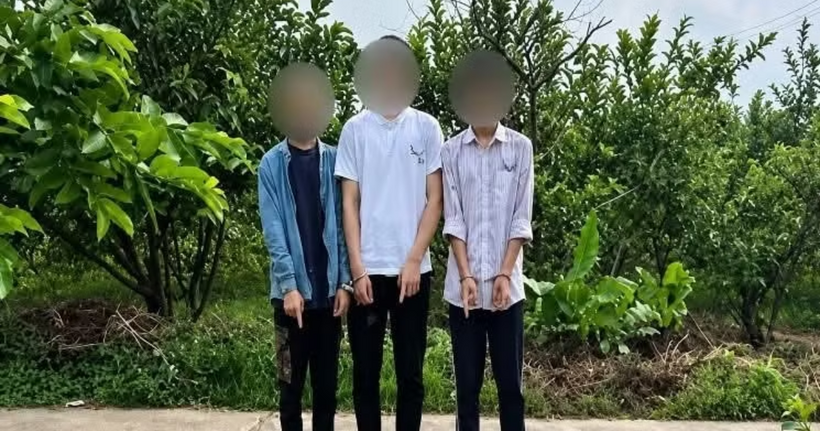 Các đối tượng gây án.