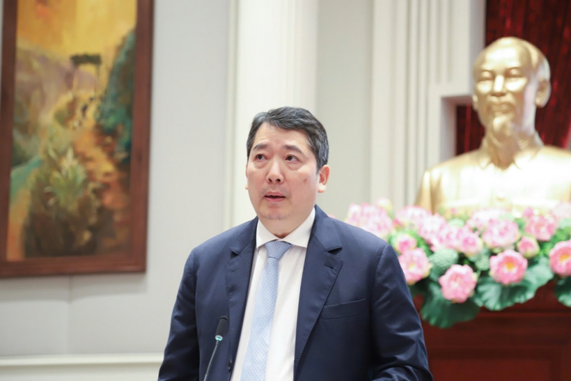 Thứ trưởng Bộ Tài chính Cao Anh Tuấn (Ảnh: Hồng Phong).