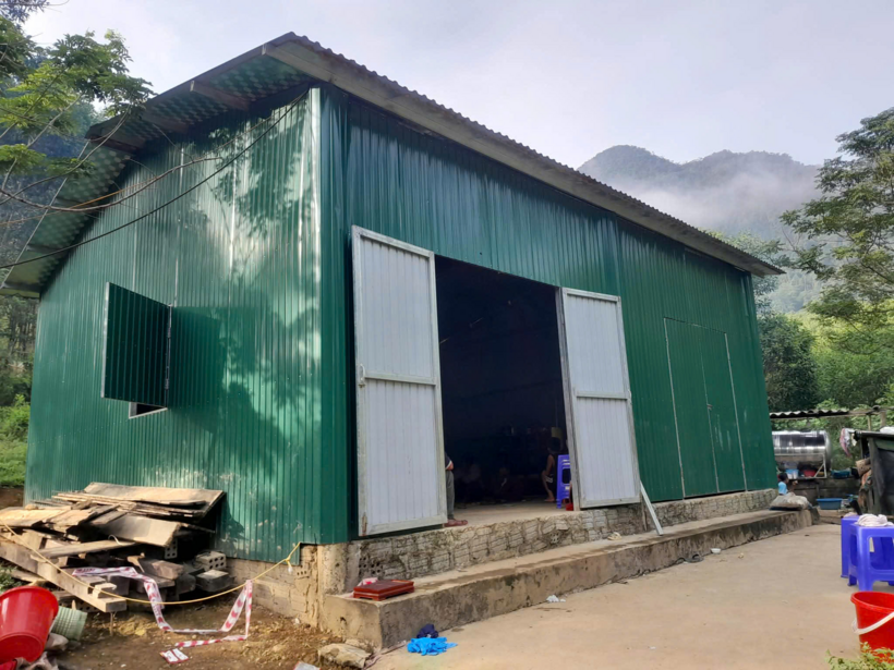 Căn nhà nơi xảy ra vụ án mạng. Ảnh: Người lao động