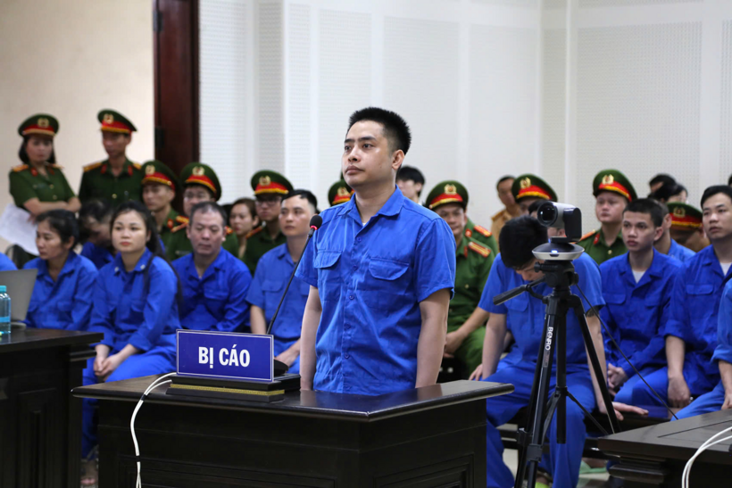 Bùi Đình Khánh tại phiên xét xử.&nbsp;ẢNH: Lã Nghĩa Hiếu