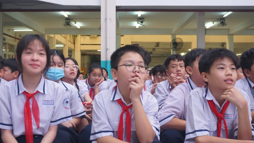 Tại TP.HCM, tuyển sinh lớp 6 ở một số trường THCS luôn có mức cạnh tranh cao, tỷ lệ chọi nhiều năm vượt lớp 10 chuyên. Ảnh minh họa
