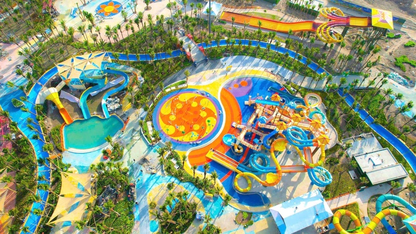 Sun World Hà Nam ghi dấu ấn với cảm hứng kiến trúc từ nghệ thuật múa rối nước. Ảnh: Ánh Dương.