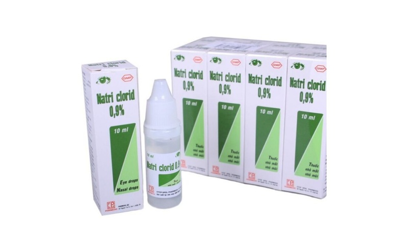 Thu hồi lô nước nhỏ mắt Natri clorid 0,9% số lô 10370725 do vi phạm mức độ 3