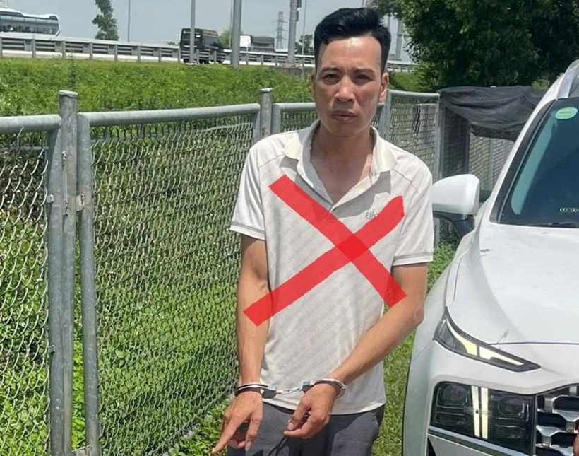 Đối tượng Nguyễn Thế Anh. Ảnh: Công an Hải Phòng