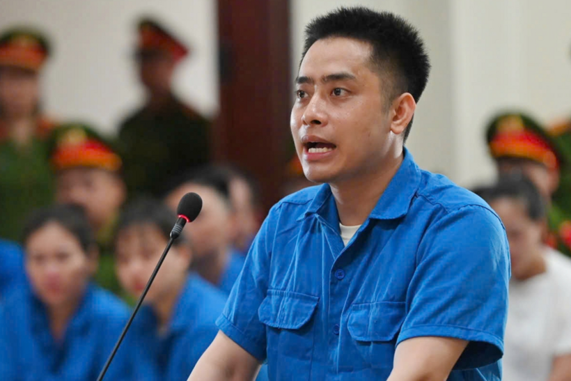 Bùi Đình Khánh tại tòa. Ảnh: Lê Tân/ Theo VnExpress.