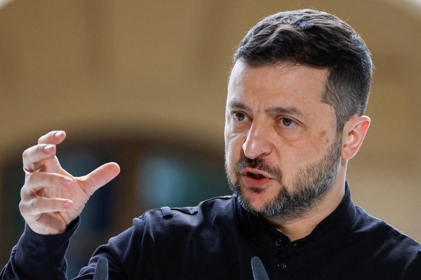 Tổng thống Ukraine Volodymyr Zelensky (Ảnh: Reuters).