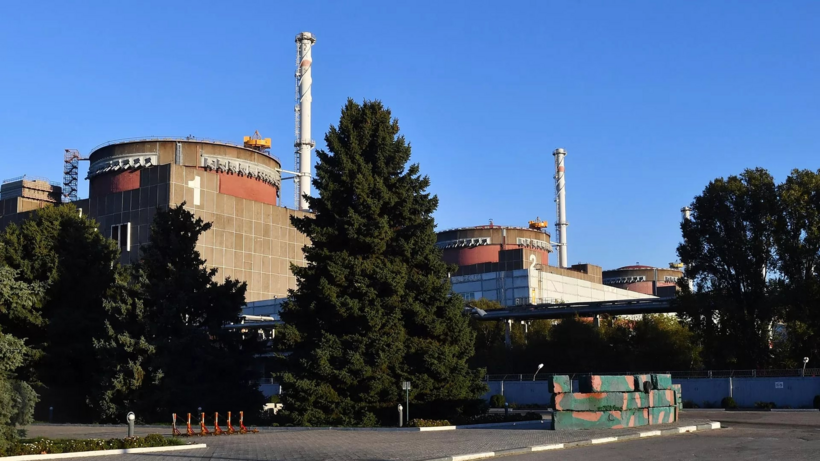 Nhà máy điện hạt nhân Zaporizhzhia. Ảnh RIA