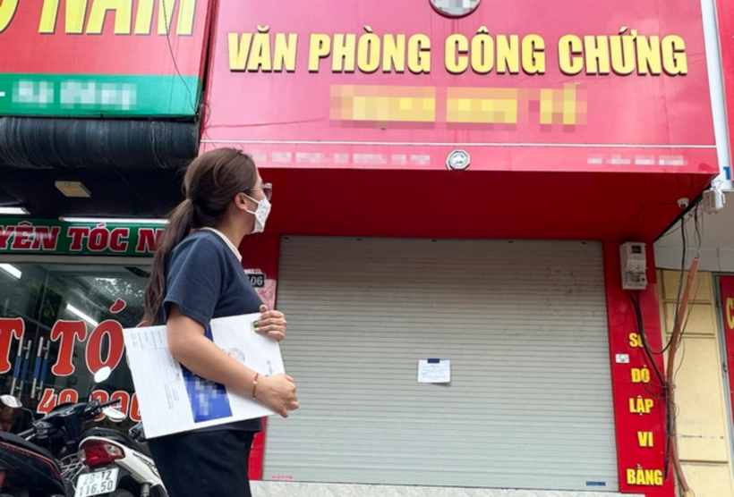 Theo quy định mới, hành vi công chứng bất động sản sai phạm vi sẽ bị phạt đến 15 triệu. (Ảnh: Thanh niên)