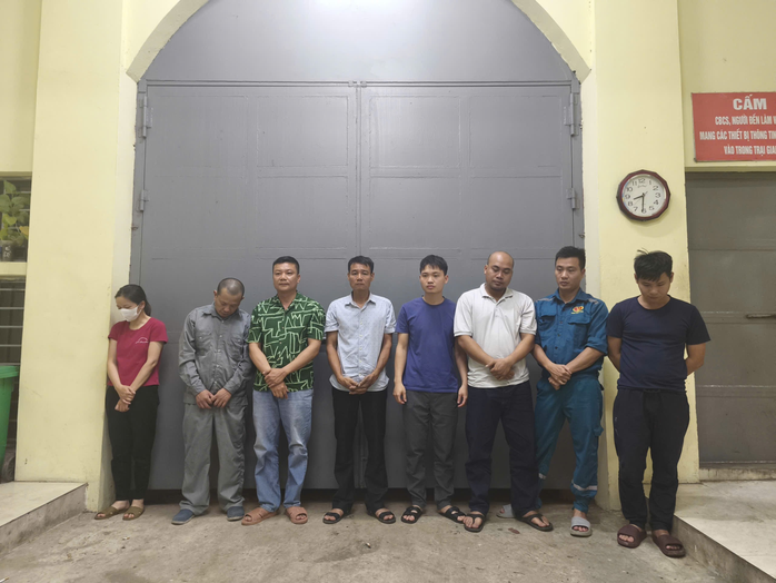 Các đối tượng bị khởi tố, bắt tạm giam