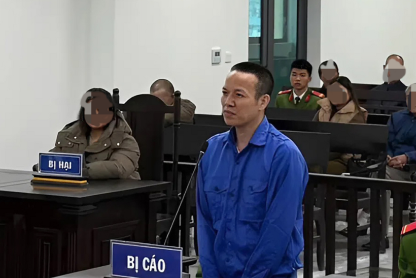 Bị cáo Hưng tại tòa. (Ảnh: VnExpress)