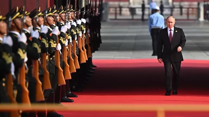 Tổng thống Nga Vladimir Putin tại Bắc Kinh - Ảnh: RIA Novosti/Báo Chính Phủ