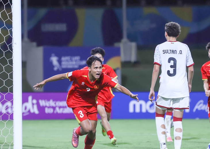 U17 Việt Nam ăn mừng chiến thắng ở Giải U17 châu Á 2026. Ảnh: AFC