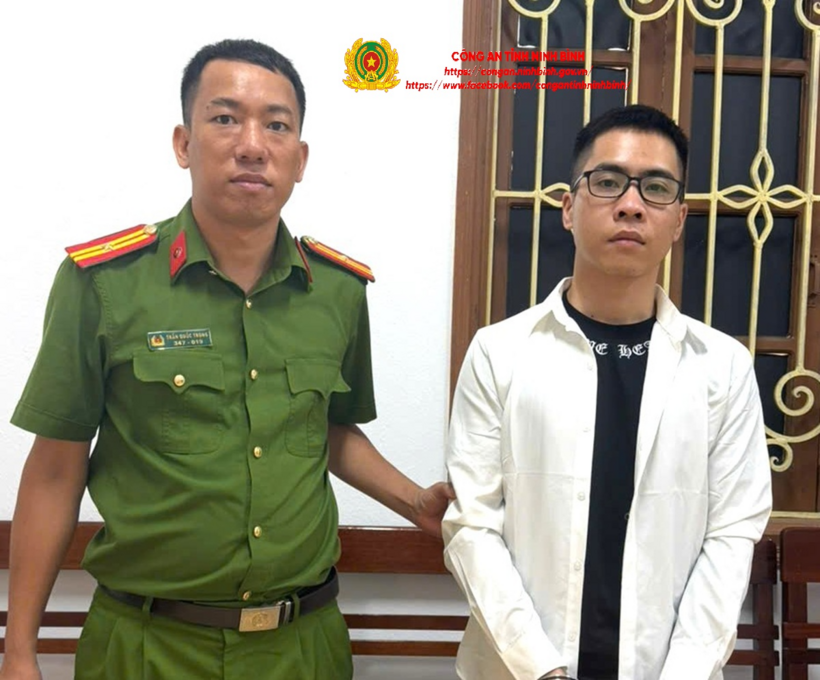 Đối tượng Phạm Văn Chung tại Cơ quan Công an