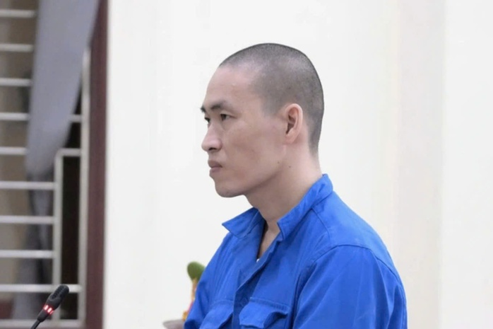 Bị cáo Nguyễn Trung Hậu. (Ảnh: Người lao động)