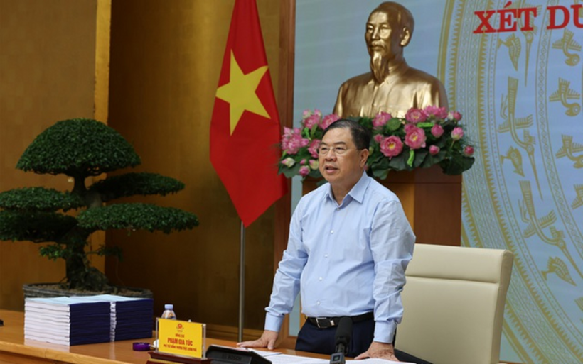 Phó Thủ tướng Thường trực Phạm Gia Túc phát biểu tại cuộc họp (Ảnh: VGP).