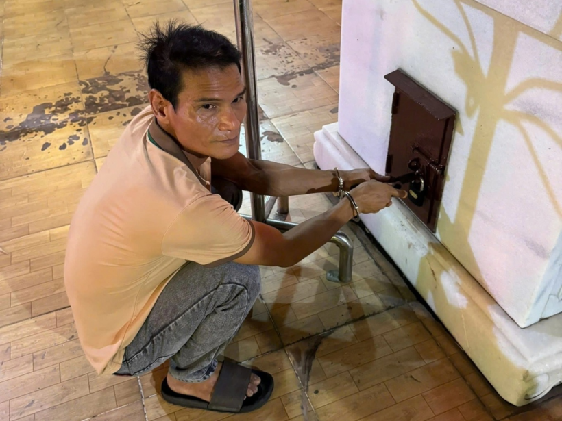 Nhớ có đến 5 tiền án tội trộm cắp tài sản và vừa mới ra tù được hơn 1 tháng. Ảnh: Dân trí
