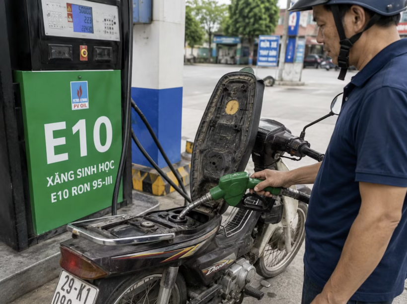Người dùng nên đổ lượng xăng vừa phải nếu ít sử dụng xe./ Theo Tiền phong