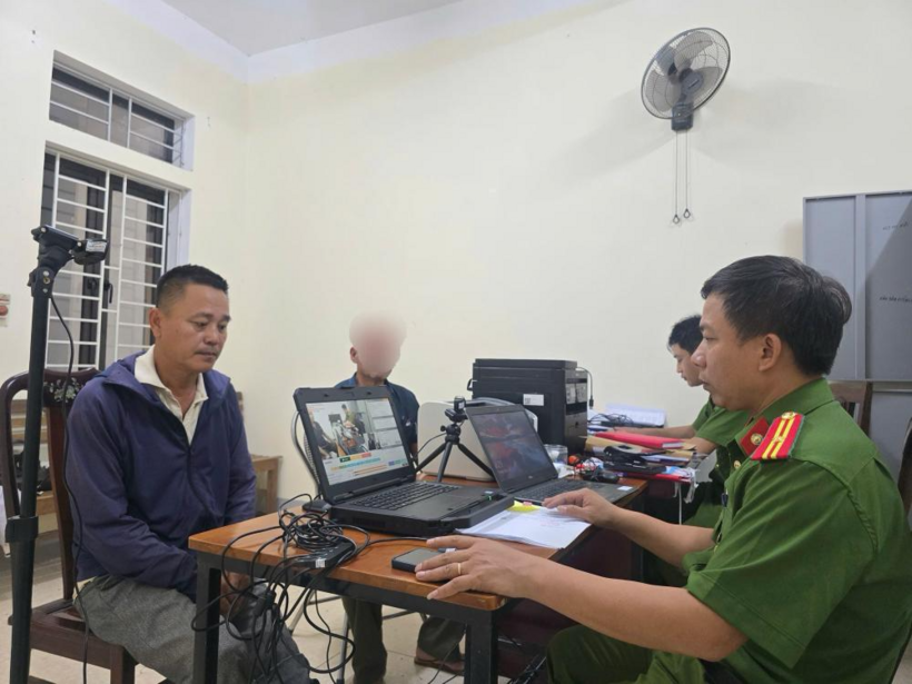 Đối tượng Nguyễn Viết Thắng bị khởi tố, bắt tạm giam về hành vi cố ý gây thương tích. Ảnh: Công an Hà Tĩnh