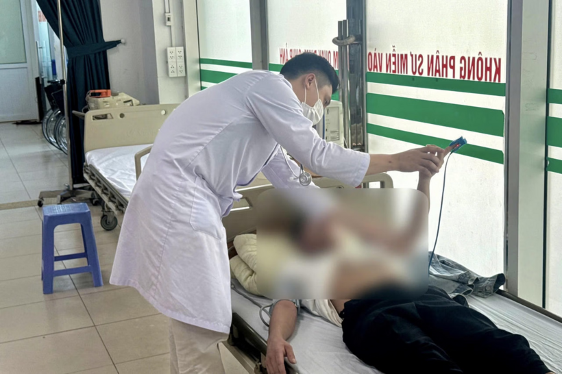 Bệnh nhân được điều trị tại bệnh viện. (Ảnh: BVCC)