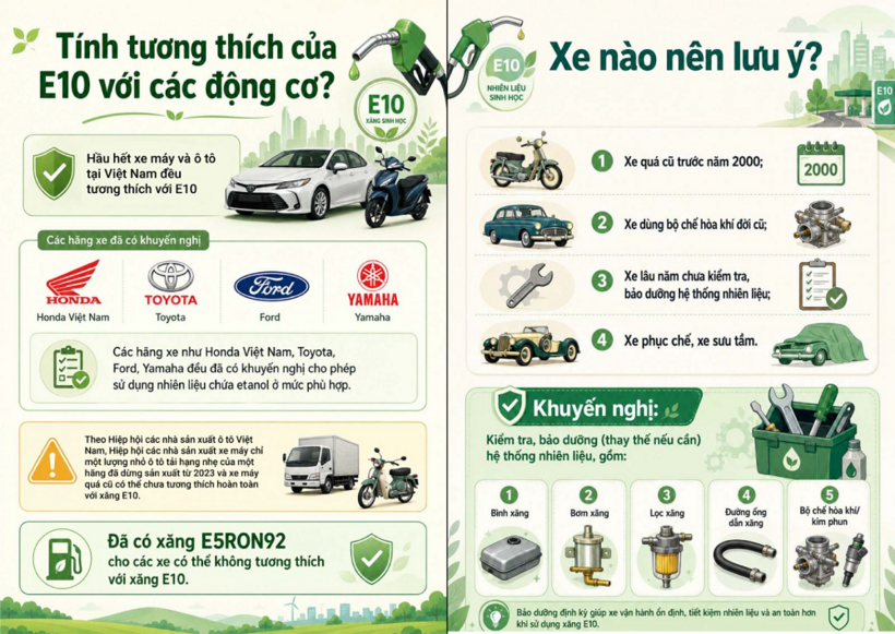 Bộ Công Thương giới thiệu cẩm nang sử dụng Xăng E10: Thông tin chi tiết, đầy đủ, chính xác nhất, ai cũng cần biết - 4