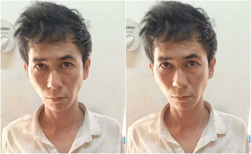 Đối tượng Bùi Văn Vỹ. (Ảnh: Công an TP.Đồng Nai)