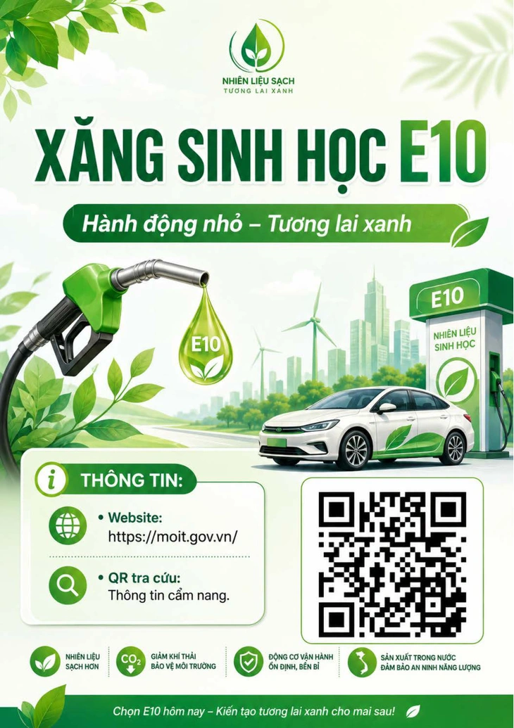 Bộ Công Thương ban hành cẩm nang sử dụng xăng sinh học. Ảnh: MOIT