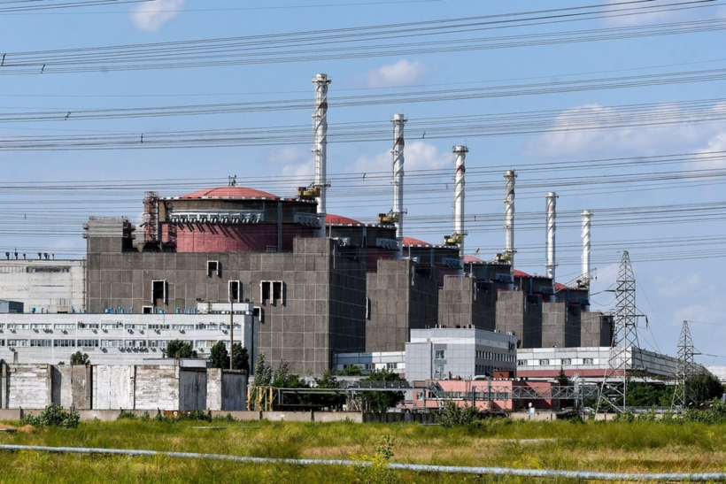Nhà máy điện hạt nhân Zaporizhia. Ảnh: Kyiv Independent