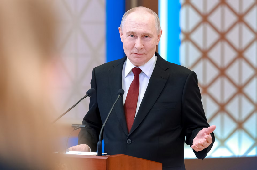 Tổng thống Nga Vladimir Putin. Ảnh: Reuters