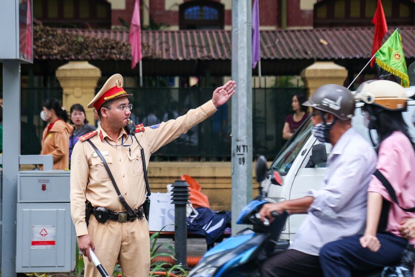 Công an thành phố Hà Nội thông báo phương án phân luồng, tổ chức giao thông phục vụ Đại hội Công đoàn Việt Nam lần thứ XIV, nhiệm kỳ 2026 - 2031.