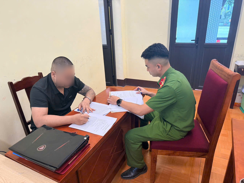 Đối tượng L.Q.Đ. Ảnh Công an tỉnh Phú Thọ.