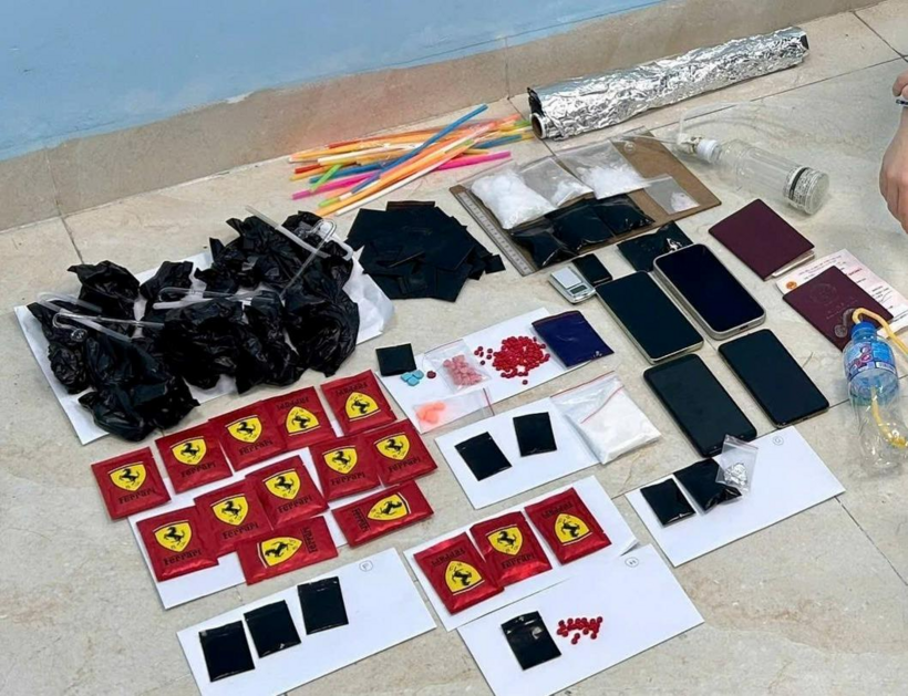 Tang vật vụ án. Theo Công an TP. Đà Nẵng