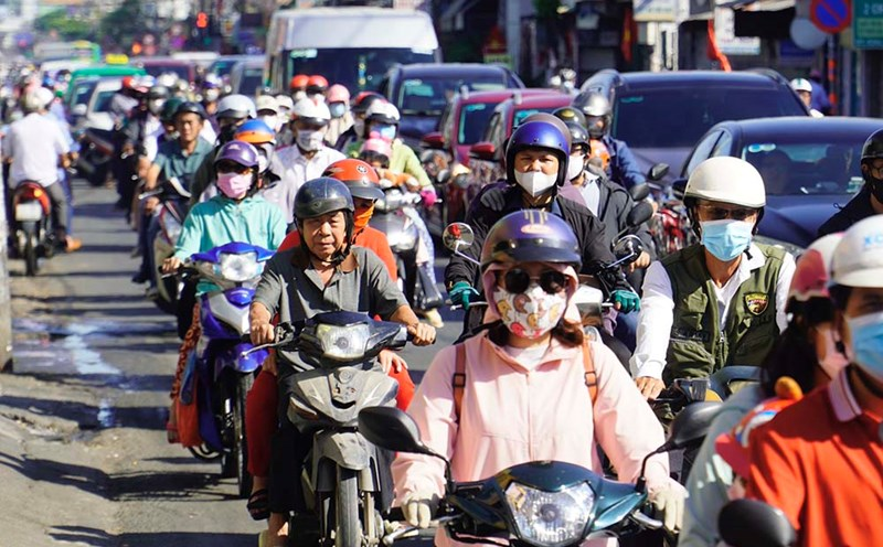 Bắc Bộ tái diễn nắng nóng diện rộng. Ảnh: Lao Động