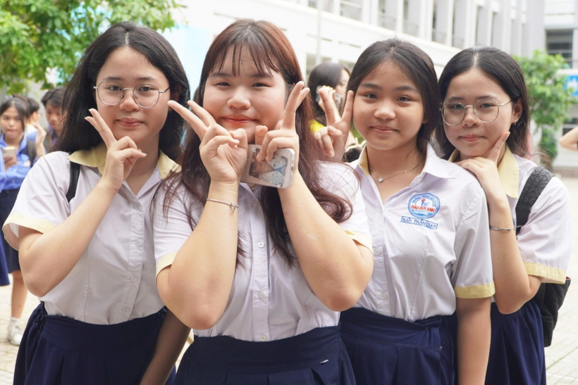 Các thí sinh dự thi lớp 10 TPHCM năm 2026. Ảnh: Dân Trí