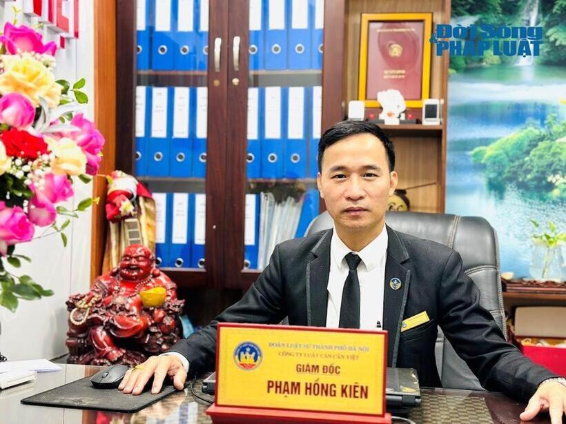 Luật sư Phạm Hồng Kiên - Giám đốc Công ty Luật Cán Cân Việt.