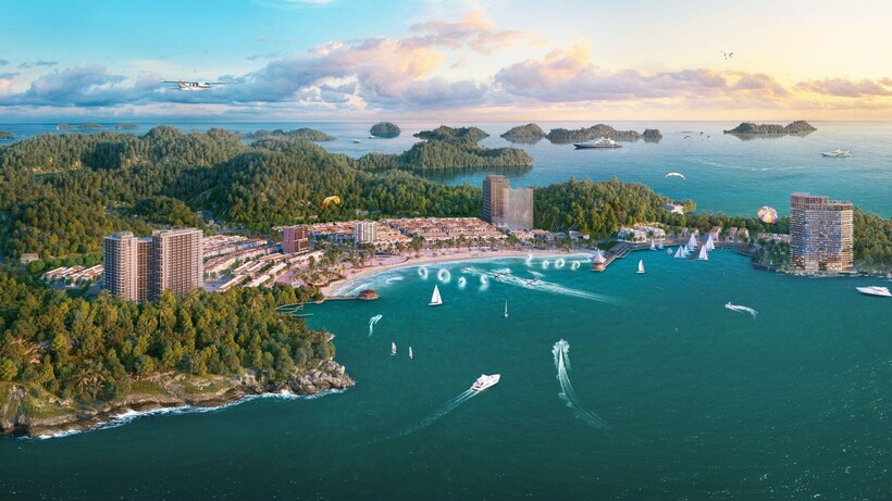 Phối cảnh dự án Xanh Island (Cát Bà)