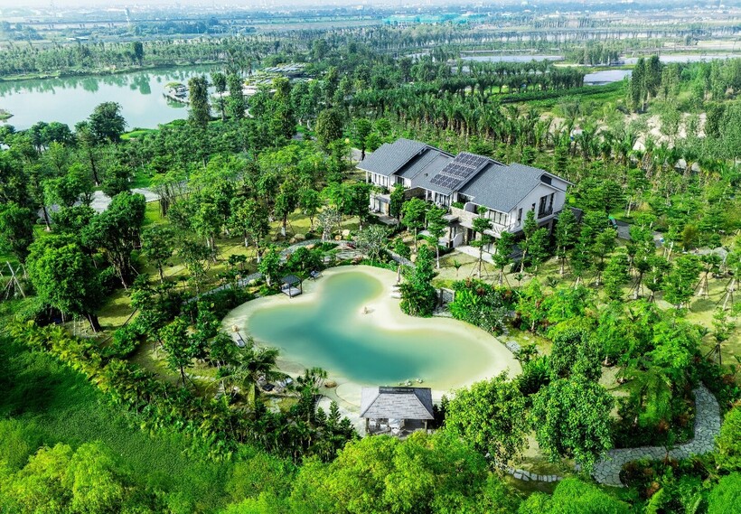 Không gian sống xanh tại khu rừng Eco Retreat