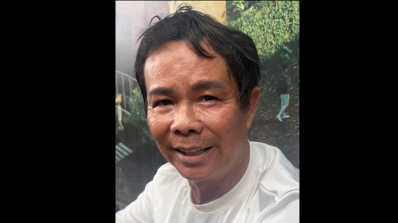 Công an xác định nghi phạm trộm điện thoại là ông Quân. Ảnh: PLO