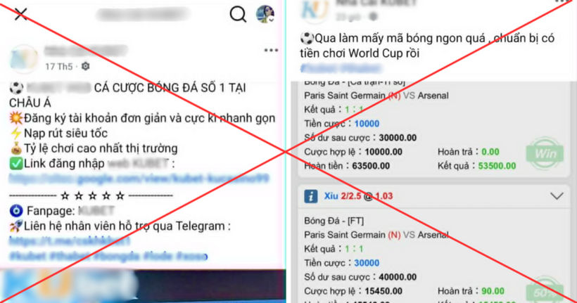 Càng đến gần mùa World Cup 2026, các hội nhóm mang tên "soi kèo", "đầu tư bóng đá", "tip bóng đá thắng lớn" cũng xuất hiện ngày càng nhiều.