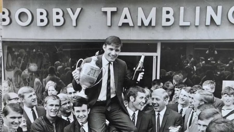 Huyền thoại Bobby Tambling vào năm 1967.