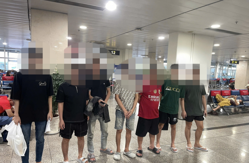 Cơ quan Công an khuyến cáo người dân tuyệt đối không tin vào lời mời gọi “việc nhẹ lương cao” trên mạng xã hội để không trở thành nạn nhân mua bán người khi xuất khẩu trái phép sang Campuchia. Ảnh Công an Thái Nguyên