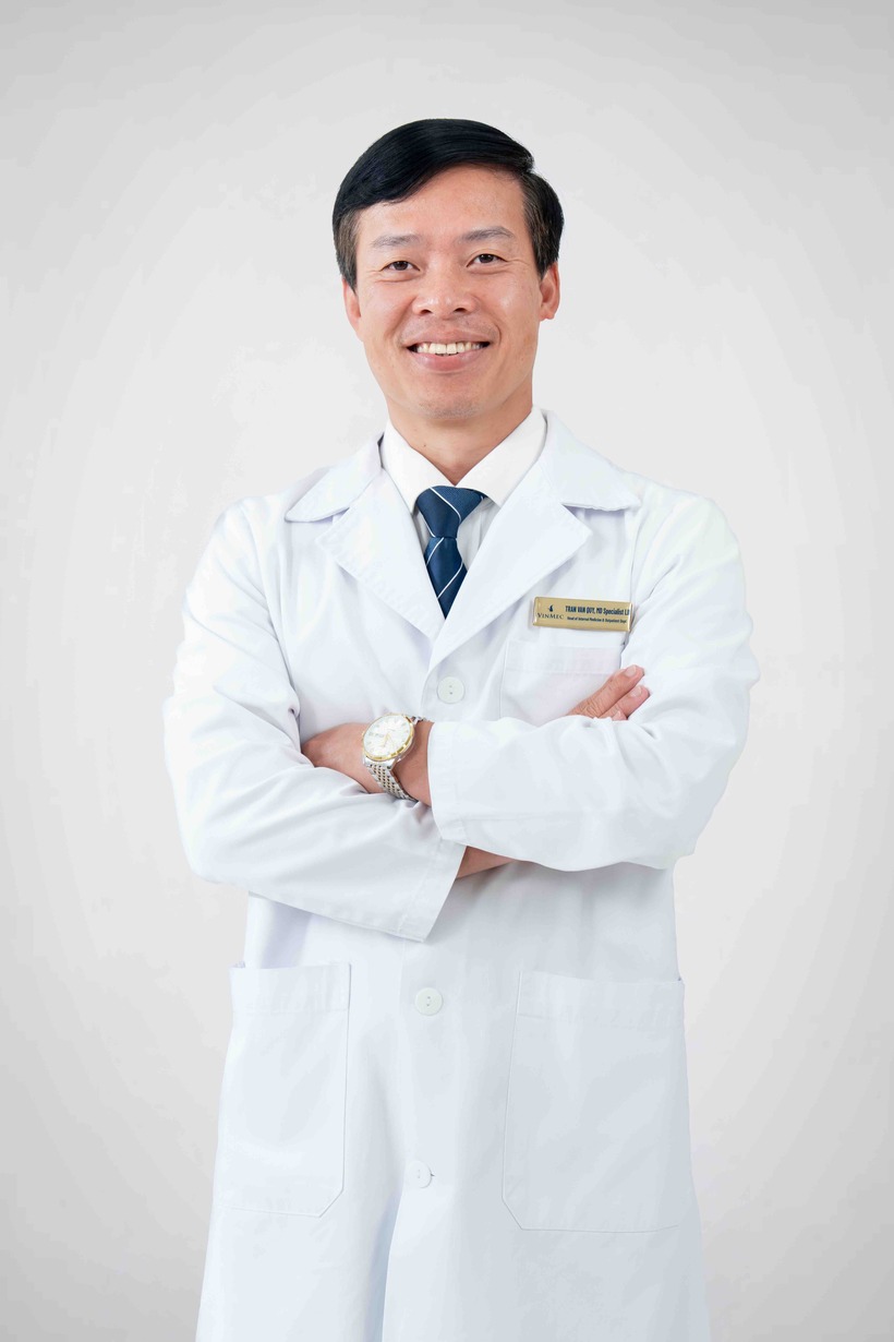 BSCKII Trần Văn Quý có gần 20 năm gắn bó với lĩnh vực tim mạch can thiệp.