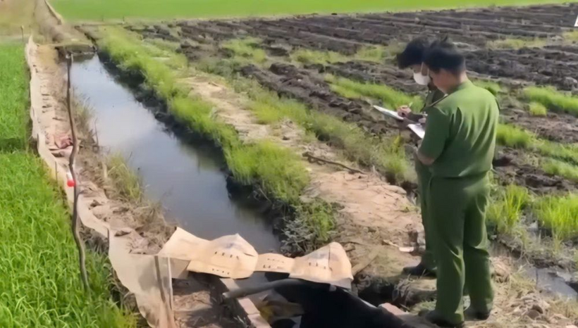Hiện trường một vụ sử dụng điện để bẫy chuột dẫn đến chết người xảy ra trên địa bàn tỉnh Đồng Tháp. &nbsp;Ảnh: Báo Đồng Tháp