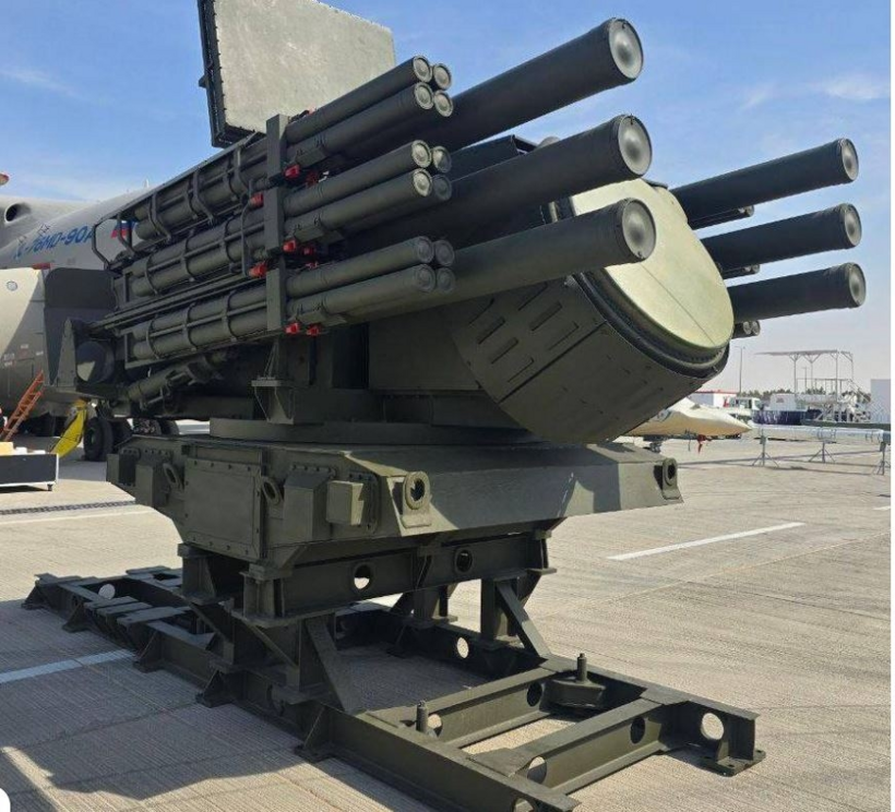 Hệ thống Pantsir-SMD-E. Ảnh: X