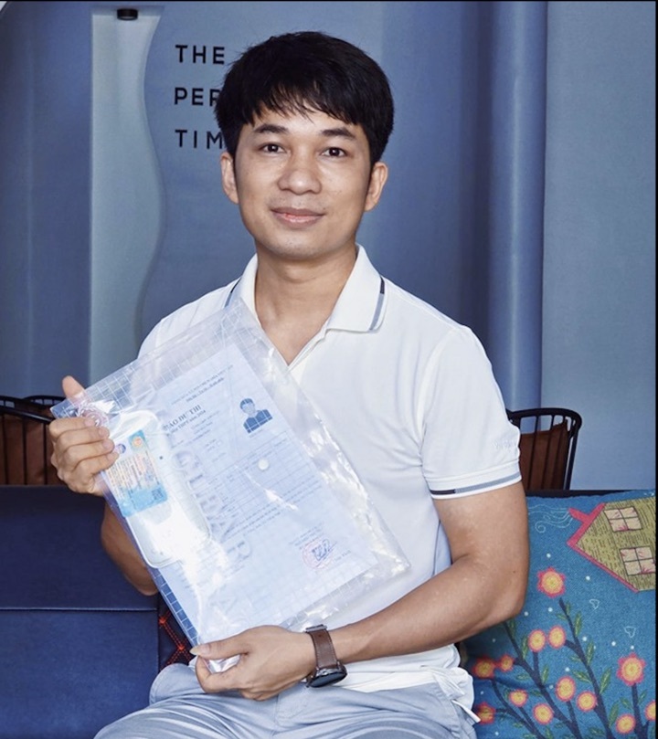Với anh Mão, học không bao giờ là muộn.