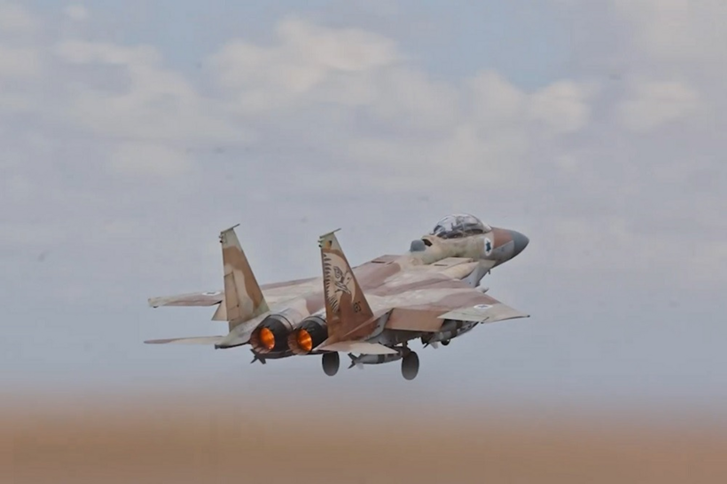 Chiến đấu cơ Israel xuất kích. Ảnh: IDF