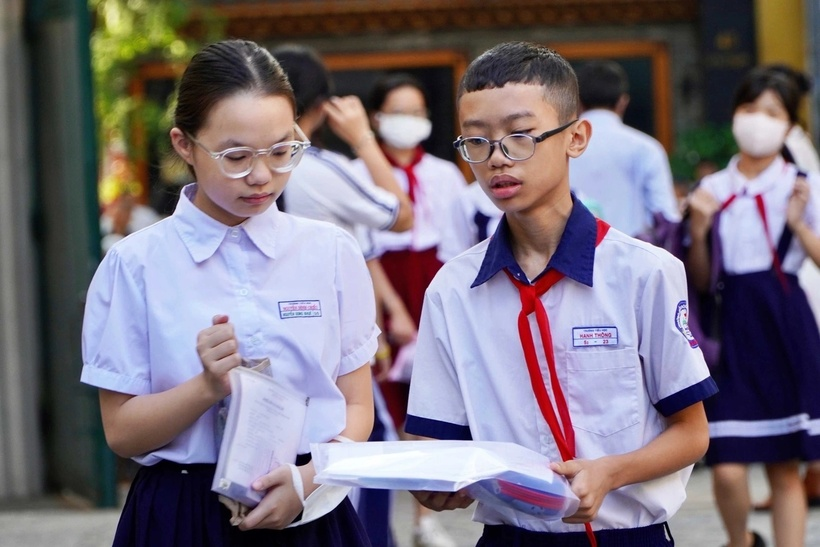 Năm học 2026-2027, TP.HCM có 5 trường tuyển sinh lớp 6 bằng bài khảo sát đánh giá năng lực. Ảnh minh họa