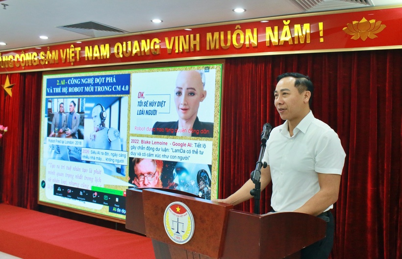 Thượng tá Nguyễn Đình Hữu Thi - Cục An ninh mạng và phòng, chống tội phạm sử dụng công nghệ cao (A05, Bộ Công an).